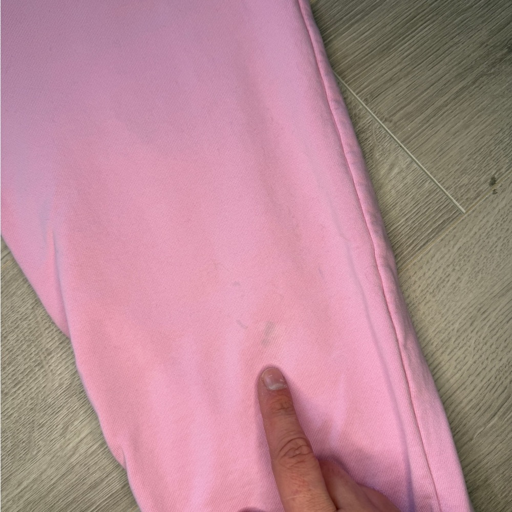 Brandy Melville Baby Pink Rosa Jogger Sweatpants One Size - Picture 7 of 7